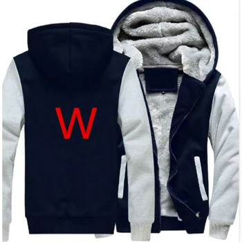 

Winter New For Men Hooded Tracksuit Man Fashion Thicken Velvet Casual Hooded Warm Thick Hoodies Male Jacket Solid Sweatshirt Top