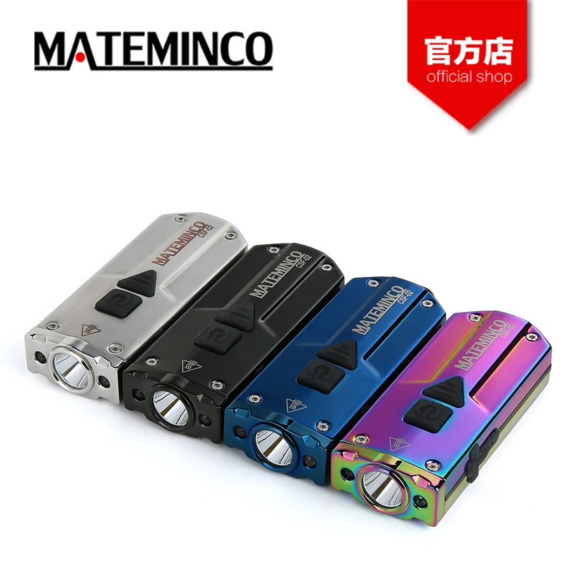 USB Перезаряжаемый Фонарик MATEMINCO CSF 02 3 * CREE XPG3 Светодиодный max 240LM брелок с УФ