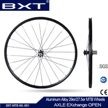 2016 chinese wheelset Axle 142*12mm MTB Mountain Bike 27.5/29er Six Holes Disc Brake CR 24H 11 Speed No carbon bicycle wheels