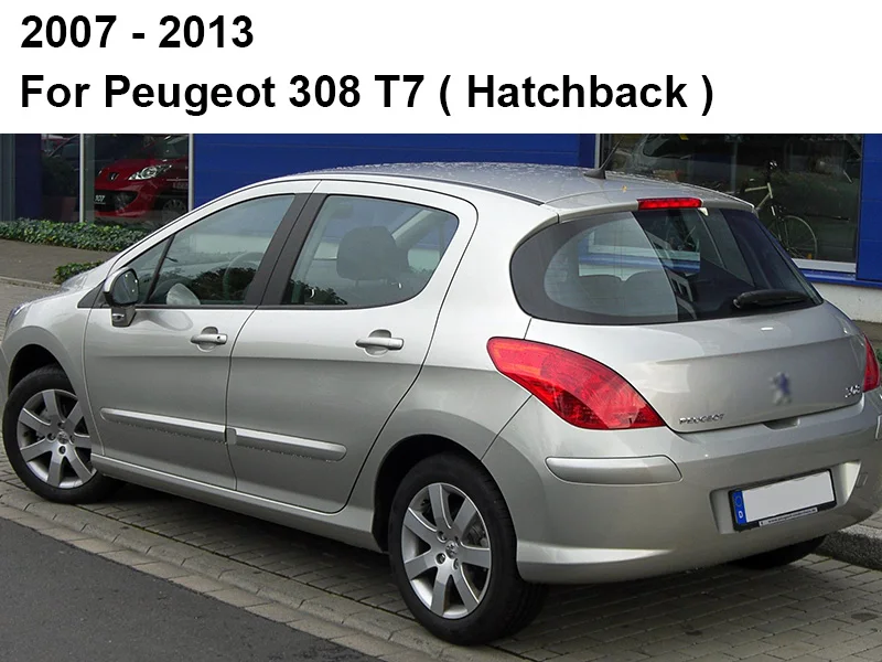 YITOTE стеклоочистителей для peugeot 308 хэтчбек/SW/CC T7/T9 2007 2008 2009 2010 2011 2012 2013 - Цвет: 2007 - 2013 (Hatch)