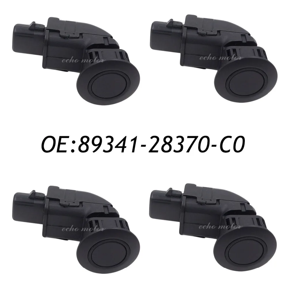 

New 4PCS 89341-28370-C0 89341-28370 PDC Parking Sensor Bumper Object Reverse Assist Radar For Toyota