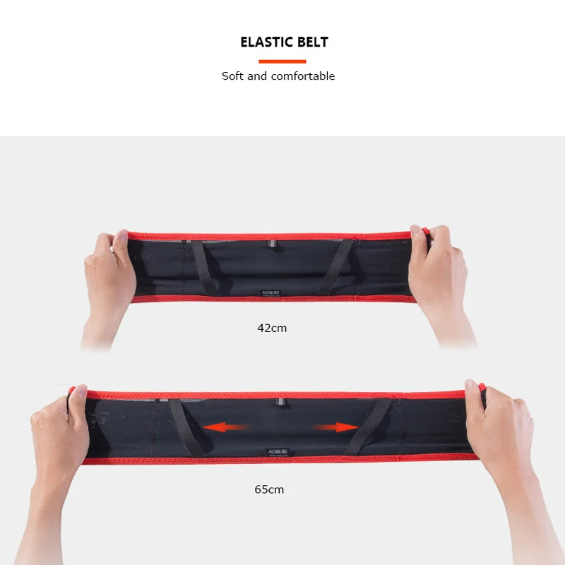 AONIJIE W938 Slim Running Waist Belt Jogging Bag Fanny Pack Travel Money Marathon Gym Workout Fitness 6.9 in Mobile Phone Holder AONIJIE W938 Slim Running Waist Belt Jogging Bag Fanny Pack Travel Money Marathon Gym Workout Fitness 6.9 in Mobile Phone Holder
