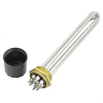 

AC 220V 6000W 6P Terminals Water Boiler Heating Element 3U Shaped Tube Heater