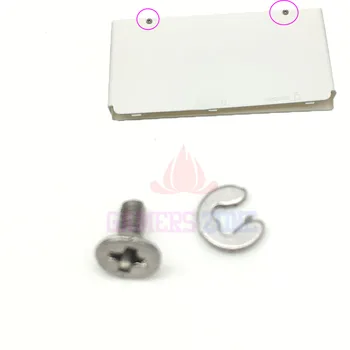 

50sets Silver Replacement For New 3DS 2015 Version Screws With Clip For Back Battery Case Cover