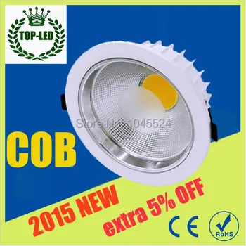 

new arrival cob led downlight 30w dimmable led fixture ceiling lamp light 110-240v led spot light indoor lighting + Driver