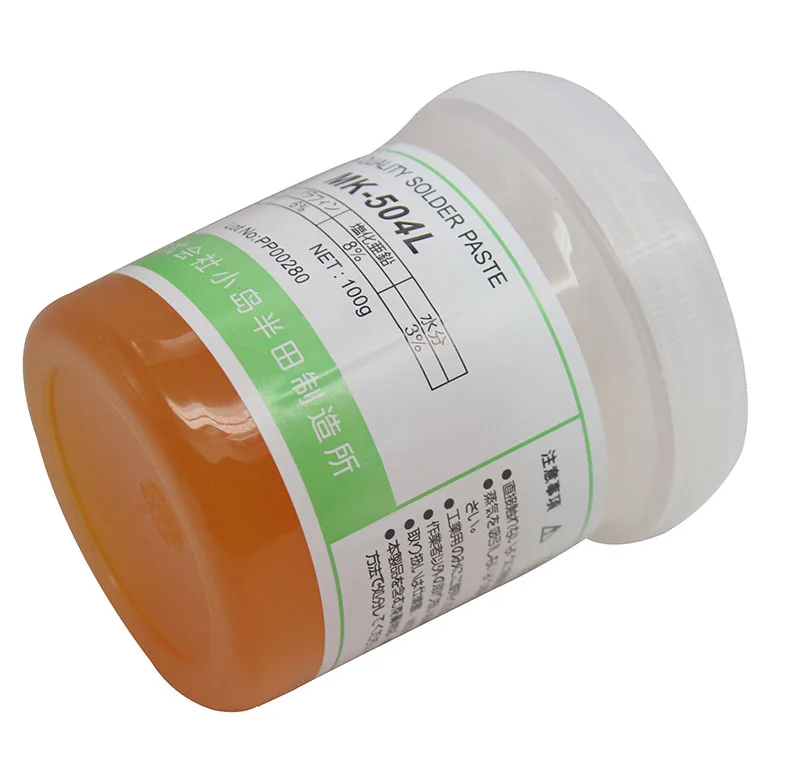 BGA solder paste MK 504L no clean solder paste flux soldering oilin