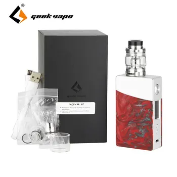 

200W GeekVape NOVA TC Kit with Cerberus Subohm Tank 5.5ml/4ml & Advanced AS Chipset 10ms Fast Response Time Design Vape E-cig