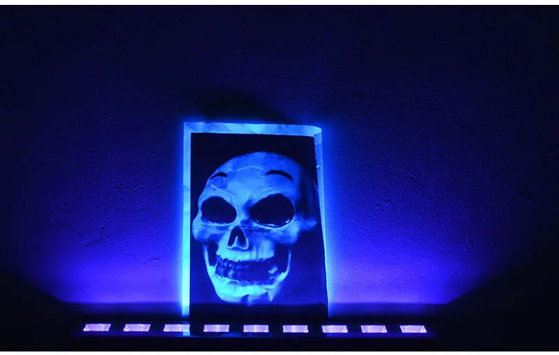Atotalof 9LED дежурное освещение dmx бар света диско ди-джей лазер для вечеринок огни для KTV дома Хэллоуин Рождество 27 Вт проекционное освещение