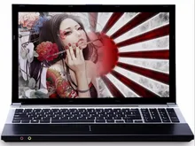 8G RAM+60G SSD and HDD 750G Intel Core i7 game Laptops 15.6inch 1920x1080P Windows 10 Notebook With DVD-RW For Office Home
