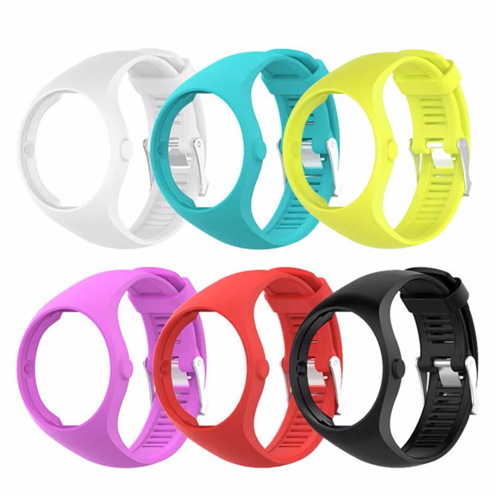 

1pcs Soft Silicone Watchband Replacement For Polar M200 GPS Running Smart Watch Smart Accessories Wrist Band Strap Bracelet