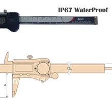 IP67 цифровой пластиковый чехол IP67 электронный суппорт