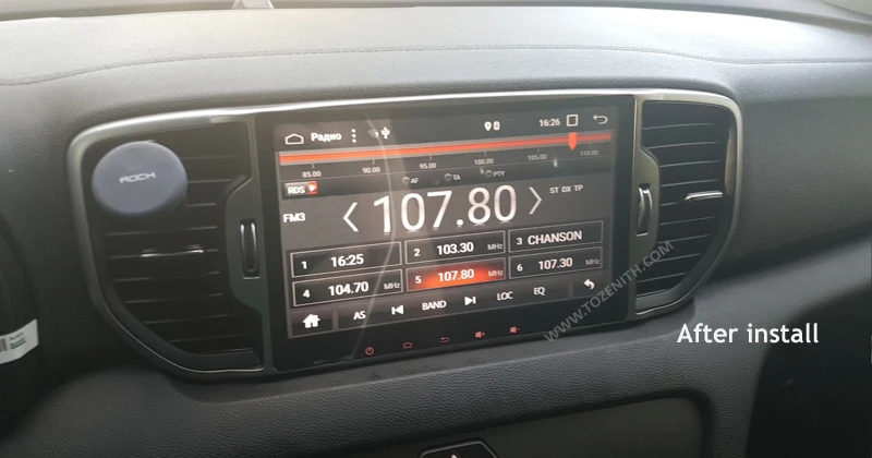 new 2016 sportage android 10inch
