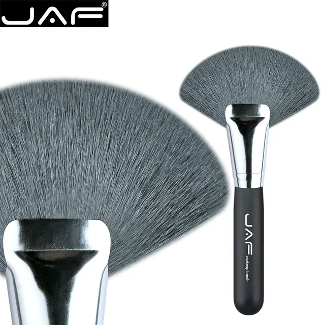 Cheap Retail JAF 16GKYF Large Fan Brush Natural Goat Hair Soft Bristle Brush for Face Powder Bronzer Makeup Cheap Retail JAF 16GKYF Large Fan Brush Natural Goat Hair Soft Bristle Brush for Face Powder Bronzer Makeup