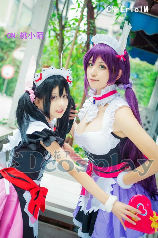 Love live maid cosplay Dragon quest 4 party chat