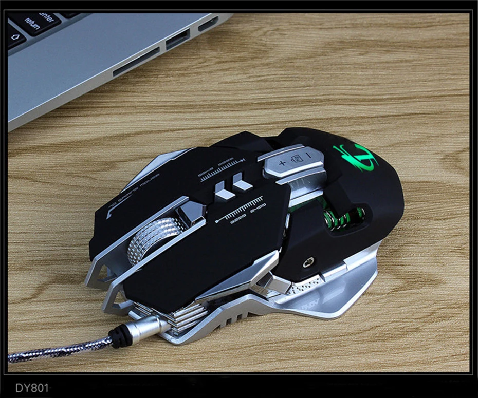 Dy801 Wired Gaming Mouse Bloody Weights 7 Buttons 3500dpi Optical Mice