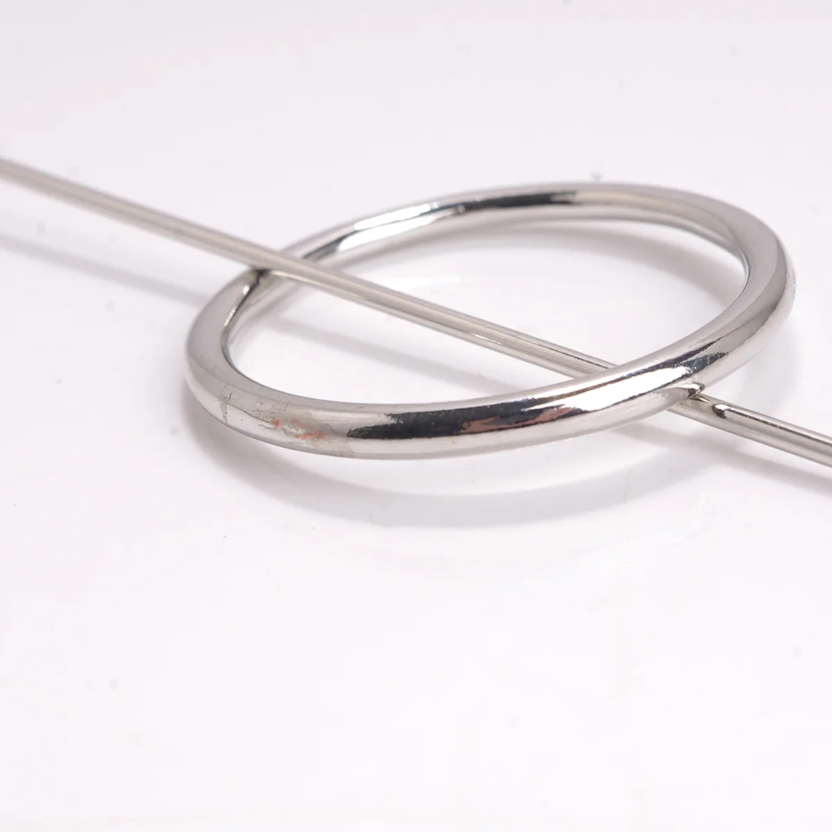 Fashion hair accessories geometric round hollow hairpin headwear circle hairpin jewelry