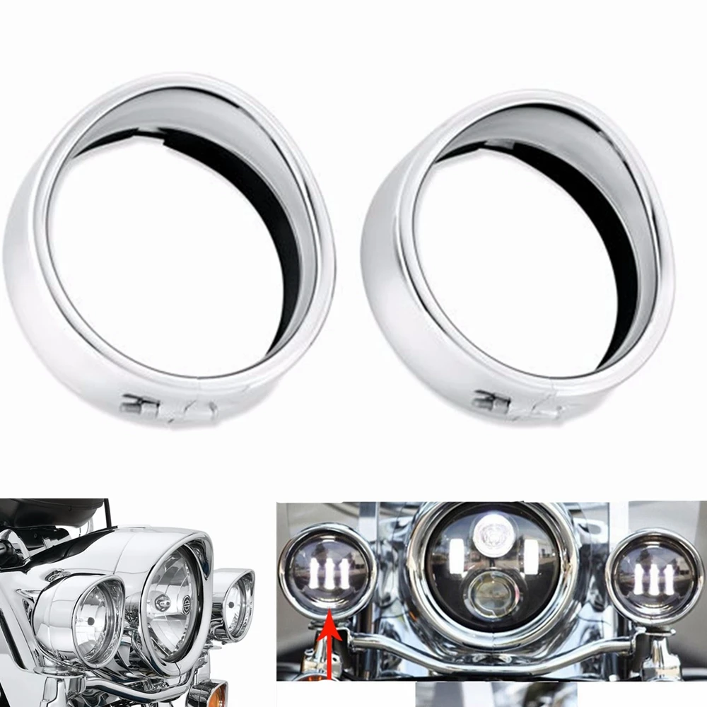 Аксессуары для мотоциклетных противотуманных фар 4 5 дюйма 1/2 дюйма|harley motorcycle|harley