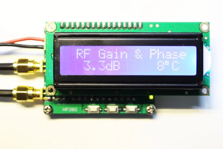 

RF gain and phase detection instrument RF/IF Gain and Phase Detector 0~2700