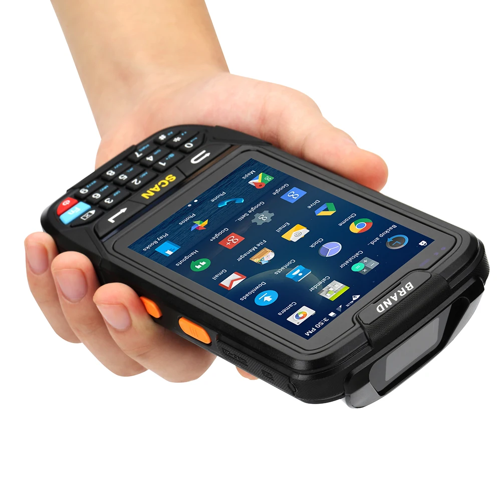 ISSYZONEPOS Portable Android 1D 2D Barcode Scanner Handheld PDA Wireless Data Collector Terminal Bluetooth for Brazil market