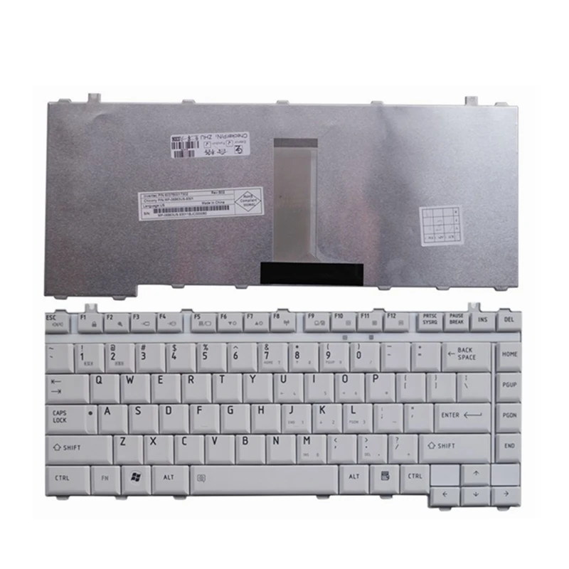  YALUZU US new Laptop keyboard for Toshiba Tecra A9 M9 Satellite Pro S200 black white English keyboa