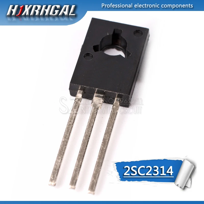 

10PCS 2SC2314 TO126 C2314 TO-126 Transistor HJXRHGAL