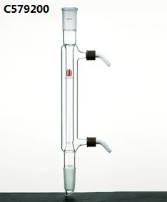 

C579200 Condenser, Distillation, Removable hose connectons, Joints:19/22, Jacket Height:200mm, Column Overall Height:280mm