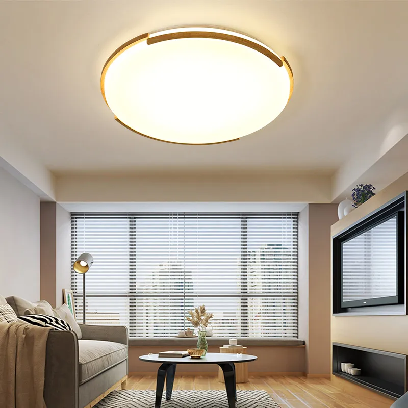 

Ceiling light creative hotel bar simple dimming remote control Decorative dining round lights for home Modern led ceiling lamp