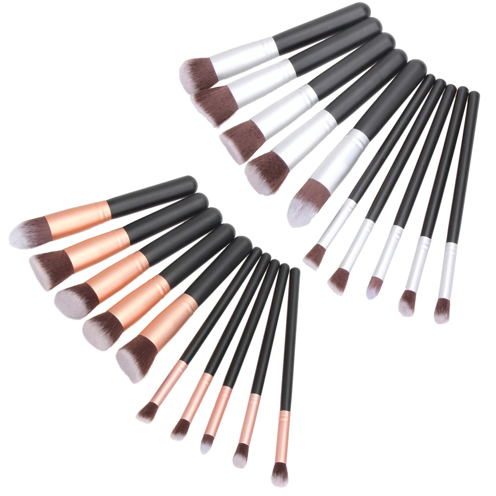

10 pcs/Set Eye Shadow Foundation Professional Soft Cosmetics Brush Sets Eyebrow Eyeshadow Brushes Makeup Brushes Cosmetic Tools