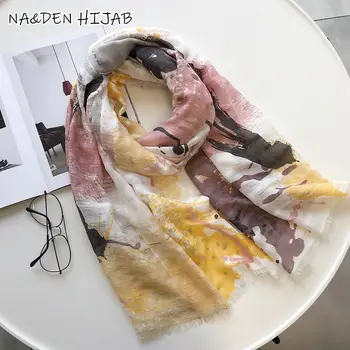 

Fashion Color shading large size viscose muslim hijab women summer scarf/scarves bandana wraps fast shipping 10pcs hot sale