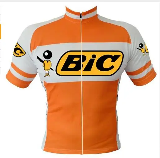 NEW Mens summer cycling jerseys short sleeve classic orange cycling clothing bicycle wear Short Maillot Roupa Ropa Ciclismo