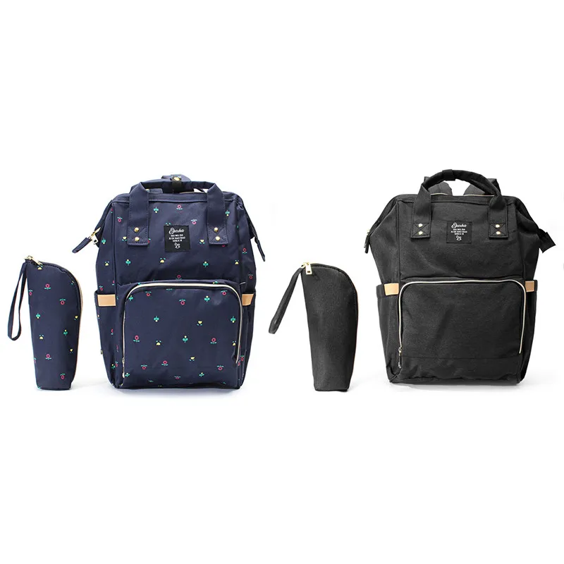 

High-capacity Storage Bag Mummy Backpack Multi-function Waterproof Bag for Mom with Baby Outdoor Care