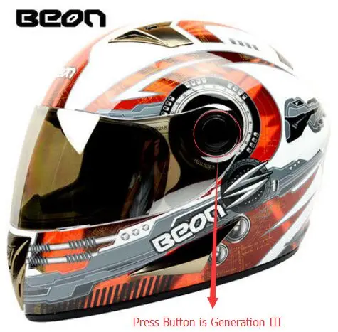 BEON 500 Four Seans Full Face классический мотоциклетный шлем Go kart горный велосипед ATV мотоциклетный головной убор casco capacete козырек