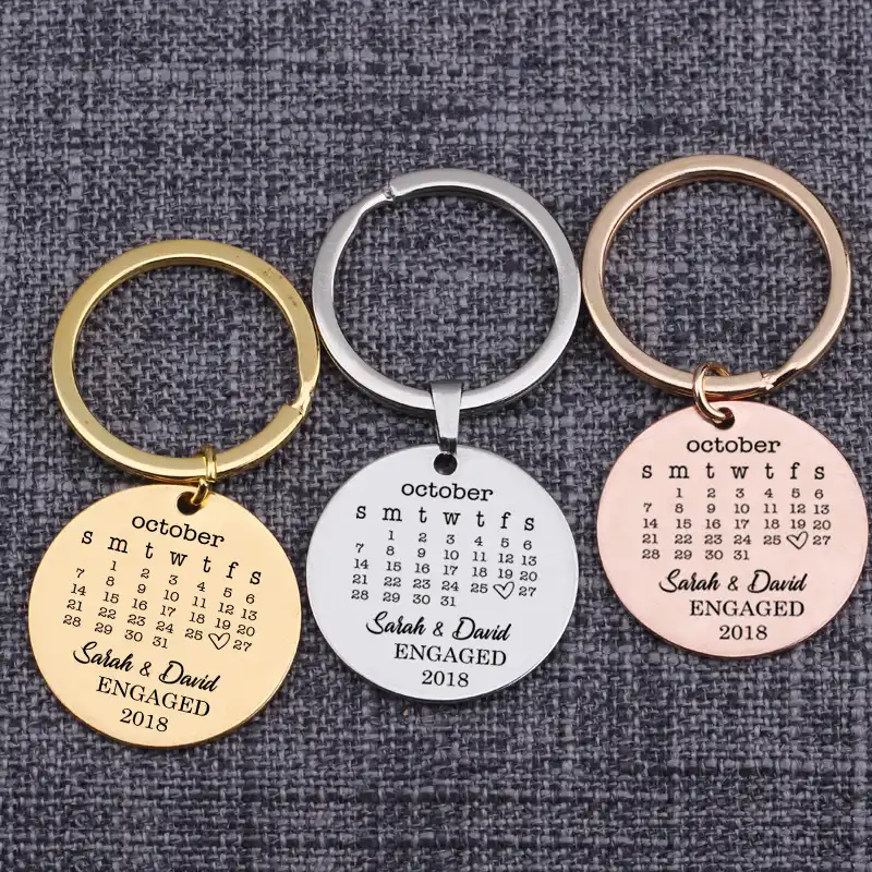 date keychain