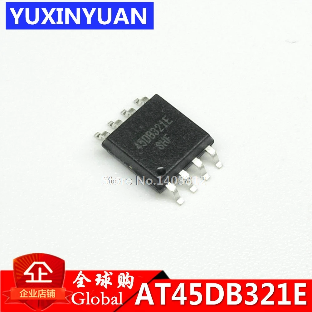 

AT45DB321 45DB321 AT45DB321E-SHF SOP8 1PCS