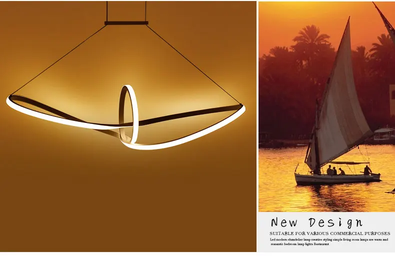Дизайн современный светодиодный светильник-люстра в виде подсвечника черно-белая простая светодиодная Люстра для гостиной столовой Кухонные светильники