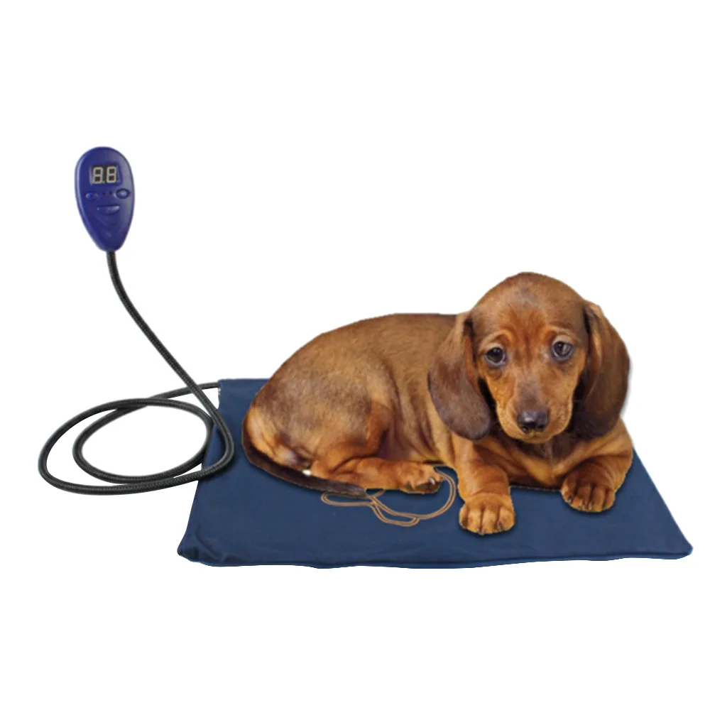 

Pet Dog Mat 50*50cm Waterproof Cable Protection Electric Heating Pad Chew Resistant Cord for Dog Cat Bunny Warm Blanket House