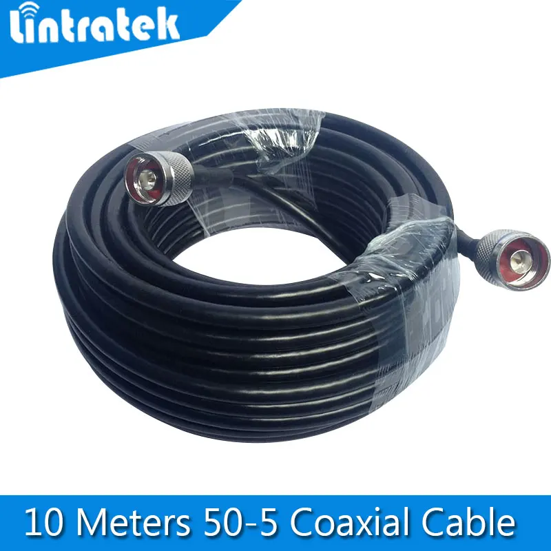 

Top Quality 10 Meters N MaleTo N Male Connector Coaxial Cable for Connecting with Mobile Phone Signal Booster Repeater Amplifier