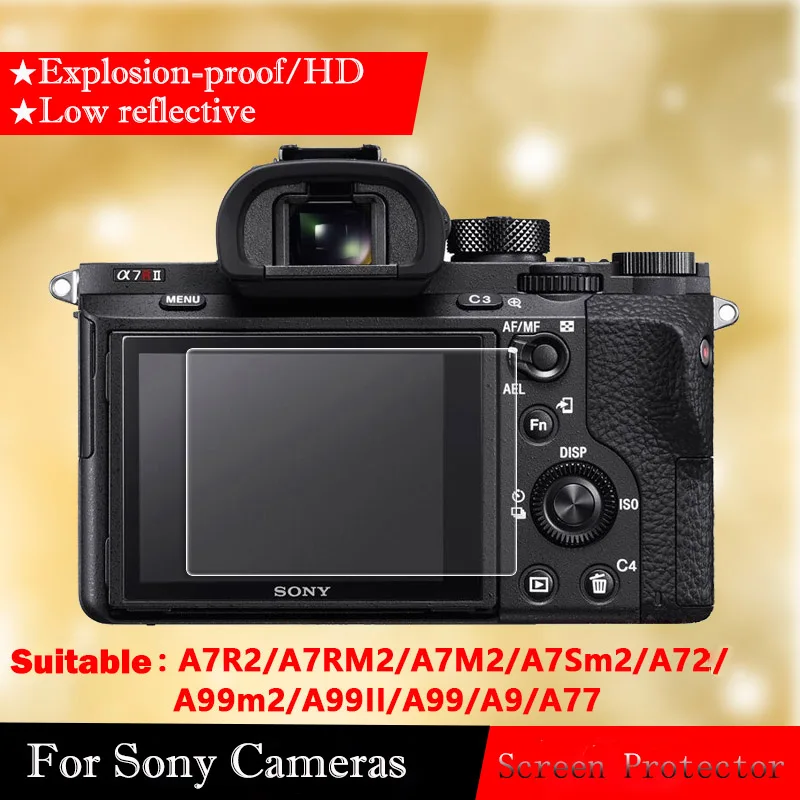 Закаленное стекло защита для экрана Sony micro-single A7RM2 a7rm2 a7r2 A7RII A72 пленка камеры из