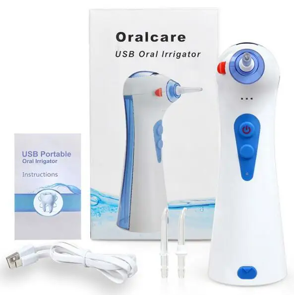 Rechargeable Dental Flosser Oral Irrigator Portable Water Flosser Irrigator Dental Floss Water Floss Pick Oral Irrigation 6