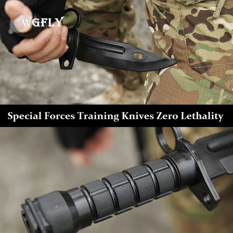 

Special forces training knives zero lethality Army Plastic soft knife US Army tactical training soft knife COSPLAY movie prop