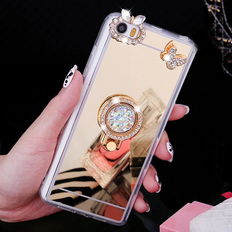 Мягкий зеркальный из ТПУ Bling задняя крышка чехол для iPhone 5 5S 6 6s 7 Plus 8 X XR XS Max