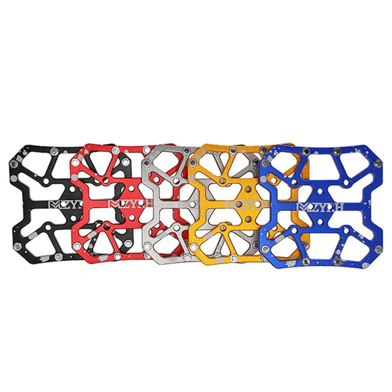 

2pcs Bicycle Pedal Aluminum Alloy Flat Platform Adapter Conversion Universal Compatible MTB Road Bike Parts Accessories
