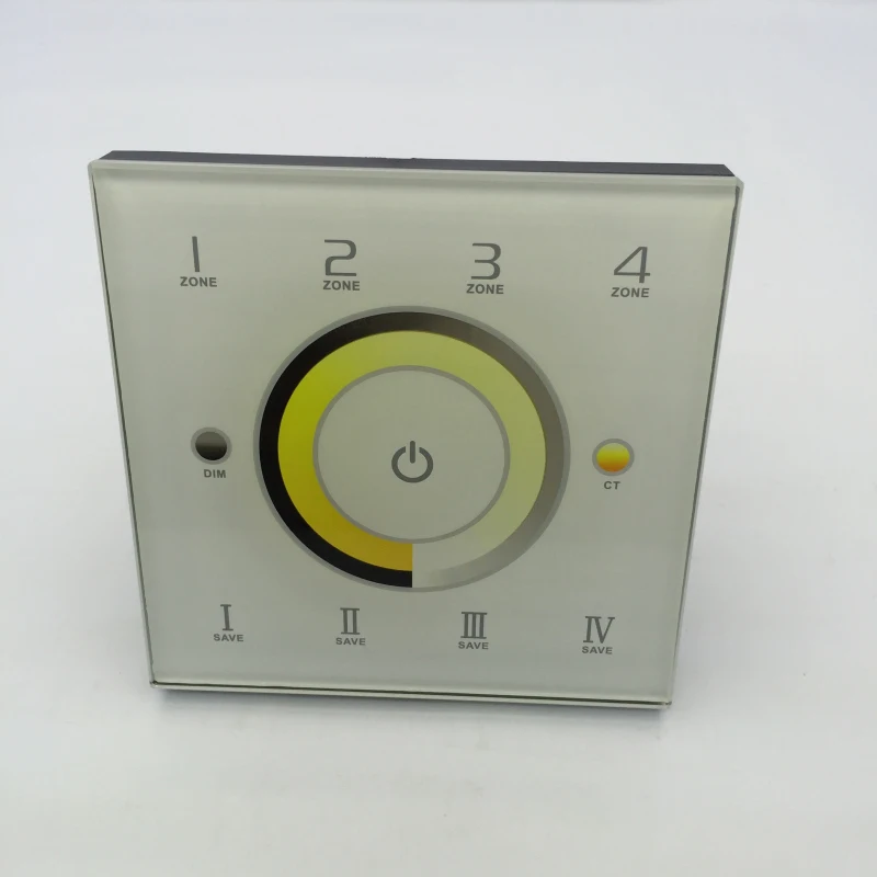 DMX512 controller D7 dimmer touch panel switch & CCT Color temperature