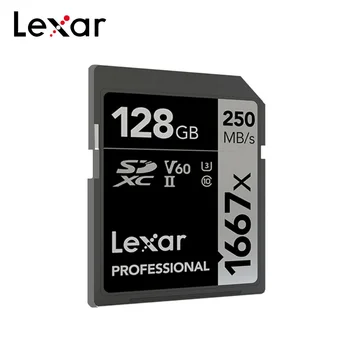 

Lexar Professional 1667x SDXC UHS-II SD Cards 16GB 128GB 256GB 250MB/s Powerful high speed Memory Cards V60 U3 Class10 SD Card