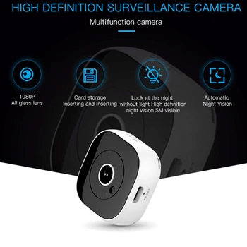 

H9 Mini Action Camera Automatic Non-light Night Vision 1080P Magnetic Wearable Movement Monitor Mini Hunting Sports Camera
