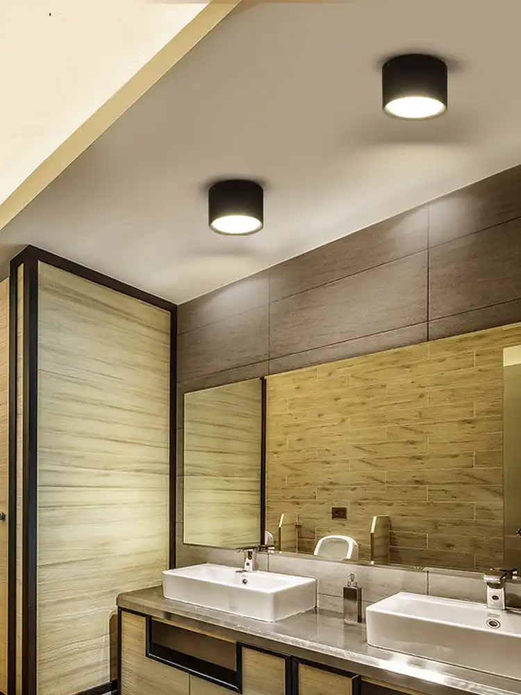 Nordic Stil Schiessen Die Licht Downlight Led Gang Decken Lampe Wohnzimmer Abgehangte Decke Veranda Holz Schwarz Weiss Aliexpress