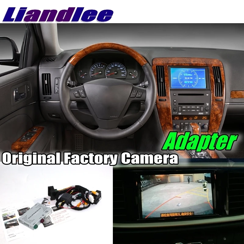 

Liandlee Car Reverse Rear Back Up Camera Interface Adapter Decoder Kits For Cadillac STS XTS XT4 XT5 XT6 System Upgrade