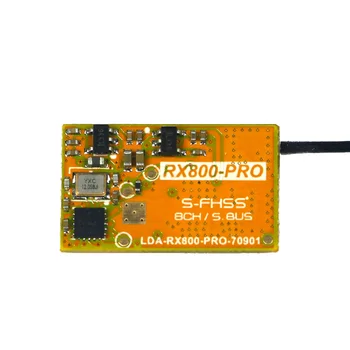

1PC RX800 PRO 2.4G Receiver FUTABA S-FHSS Remote Control SBUS SF800 FM800 Upgrade for RC Drone FPV Quadcopter Spare Parts Access