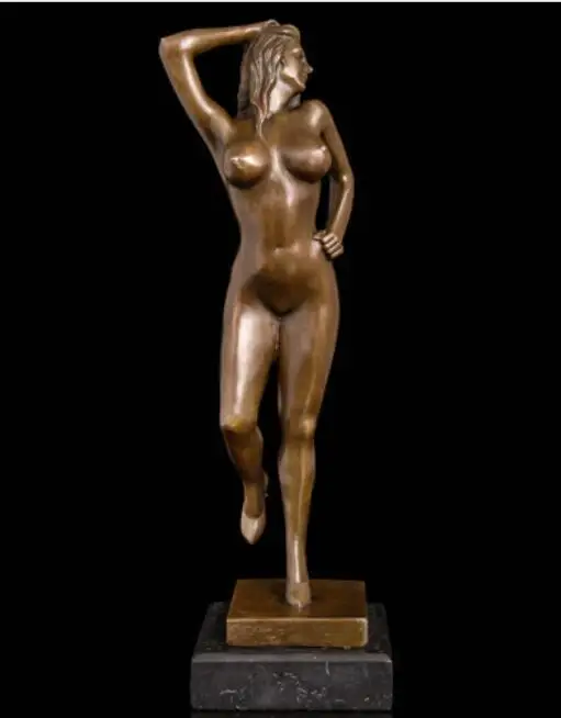 

Art Deco Sculpture Nude Woman Female Body Bronze Statue