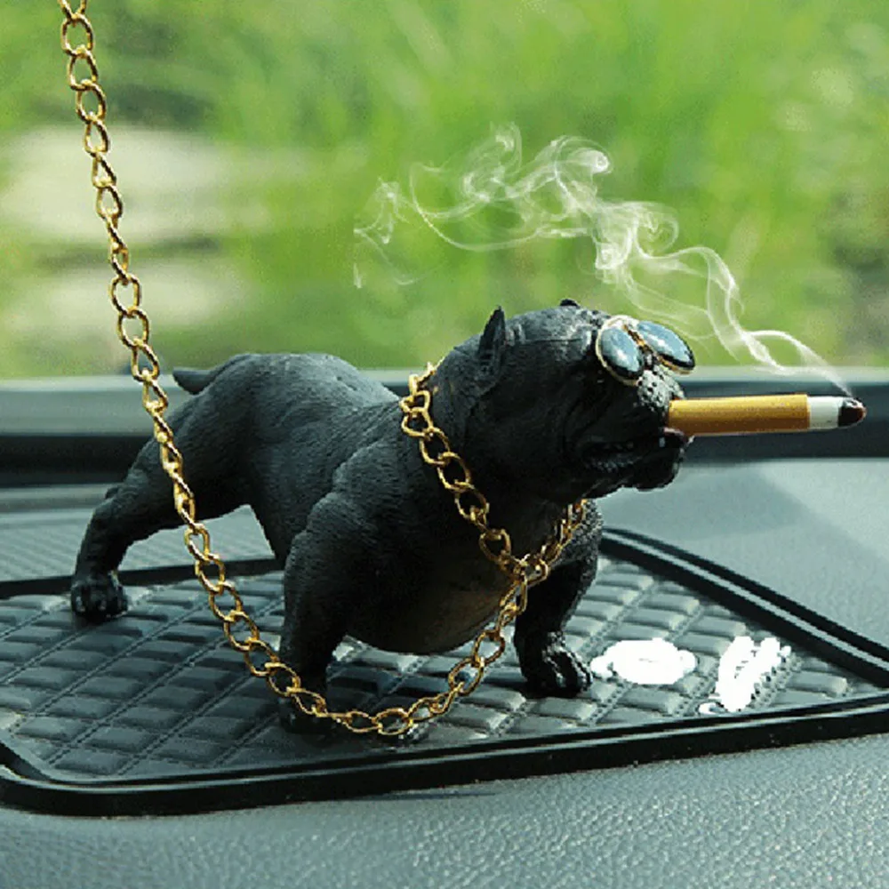 

Car Bully dog Decoration car jewelry decoration in-car creative products cool trend personality Social dog Gift Car Accessories